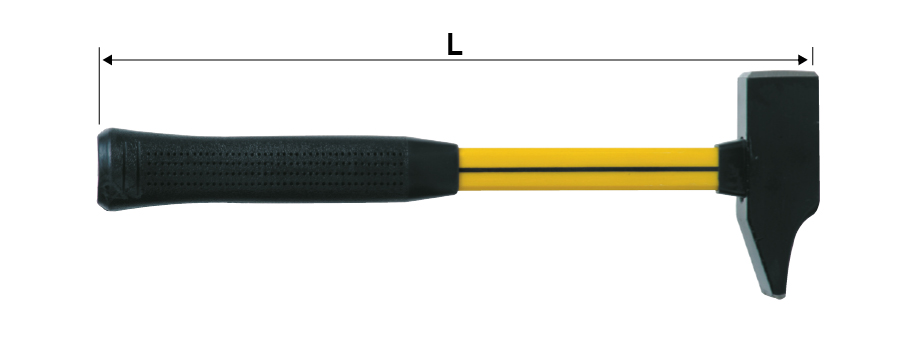 Martillo mecánico francés con mango de fibra de vidrio H y SG Martillo mecánico francés con mango de fibra de vidrio H y SG