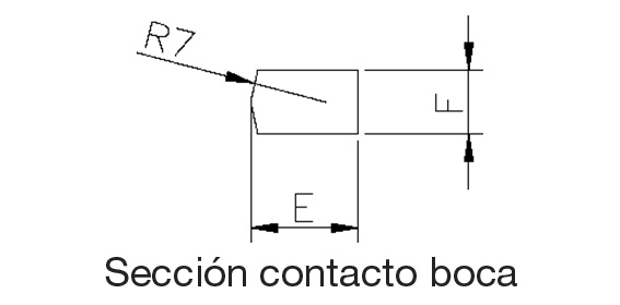 Calibre digital para tornero de fibra de carbono